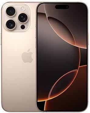 Apple iPhone 16 Pro Max 256GB Generalueberholt Titan Wuestensand