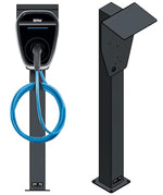 DIE-LADESAEULE Standfuß Ladesäule Für Go-E Charger Wallbox Edelstahl Anthrazit Pulverbeschichtet