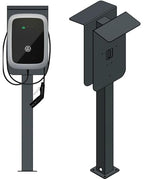 DIE-LADESAEULE Standfuß Ladesäule Für Go-E Charger Wallbox Edelstahl Anthrazit Pulverbeschichtet