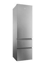 Haier HTW5620CNMP Kühl Gefrierkombination 414 L Dark Inox