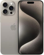 Apple iPhone 15 Pro Max 256 GB Generalüberholt Titan Schwarz