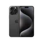 Apple iPhone 15 Pro Max 256 GB Generalüberholt Titan Schwarz