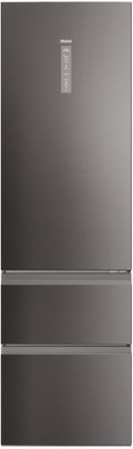 Haier HTW5620CNMP Kühl Gefrierkombination 414 L Dark Inox