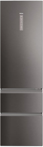 Haier HTW5620CNMP Kühl Gefrierkombination 414 L Dark Inox