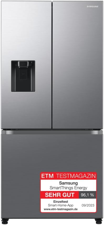 Samsung French Door Kühlschrank 495 L Edelstahl Look RF50C530ES9/EF