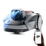 Sunseeker V3 Plus Mähroboter Ohne Begrenzungskabel 1000 m² Vision AI Silbergrau
