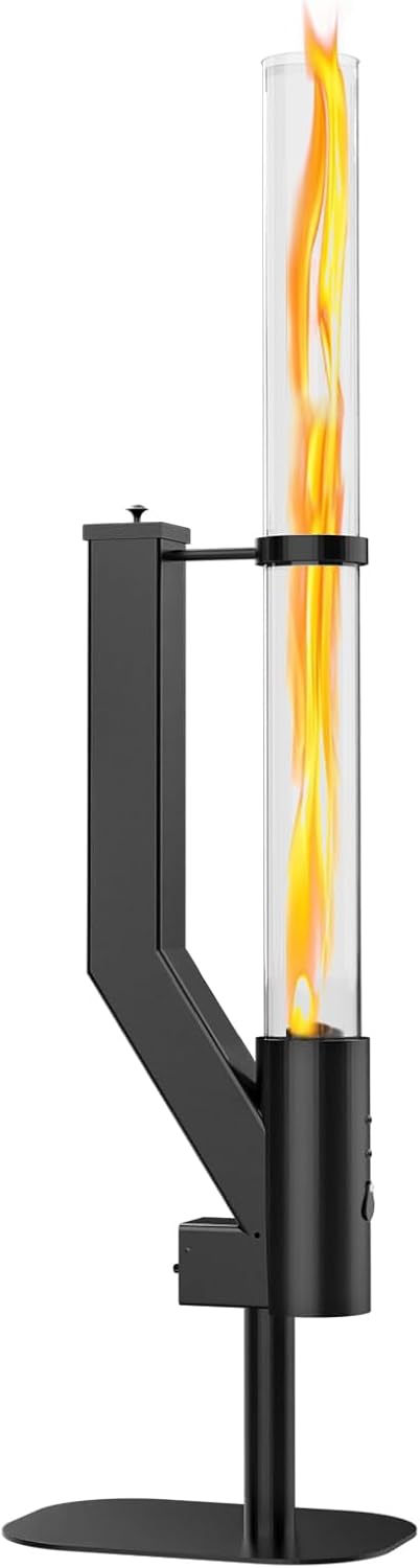 Rayzi Pelletofen 147,3 cm Schwarz Kohlenstoffstahl