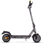 SMARTGYRO Elektroroller 48V 500W 13.000 mAh Vorder- und Hinterradfederung Multifunktionsdisplay 10 Zoll Luftreifen Grau