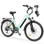 ESKUTE C202 26 Zoll E-Bike 48V 17,5Ah 250W 7-Gang Schwarz