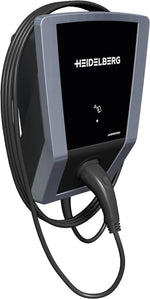 Heidelberg Connect.solar 11kW Wallbox Typ 2 7,5m Kabel Schwarz