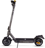 SMARTGYRO Elektroroller 48V 500W 13.000 mAh Vorder- und Hinterradfederung Multifunktionsdisplay 10 Zoll Luftreifen Grau
