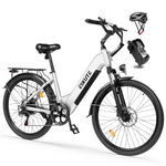 ESKUTE C202 26 Zoll E-Bike 48V 17,5Ah 250W 7-Gang Schwarz