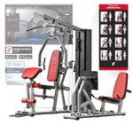 Sportstech Kraftstation HGX100 Multifunktions-Homegym 80 Kg Gewichtsblock