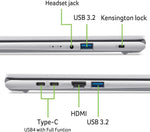 Acer Aspire Go 15 AG15-72P-5903 39,6 cm (15,6 Zoll) FHD IPS Laptop Intel Core 5 120U 16 GB RAM 512 GB SSD Silber