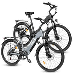 ESKUTE C202 26 Zoll E-Bike 48V 17,5Ah 250W 7-Gang Schwarz