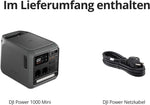 DJI Power 1000 Mini Tragbare Powerstation 1008 Wh Schwarz