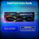 PNY GeForce RTX 5070 12 GB GDDR7 ARGB OC Triple Fan Grafikkarte