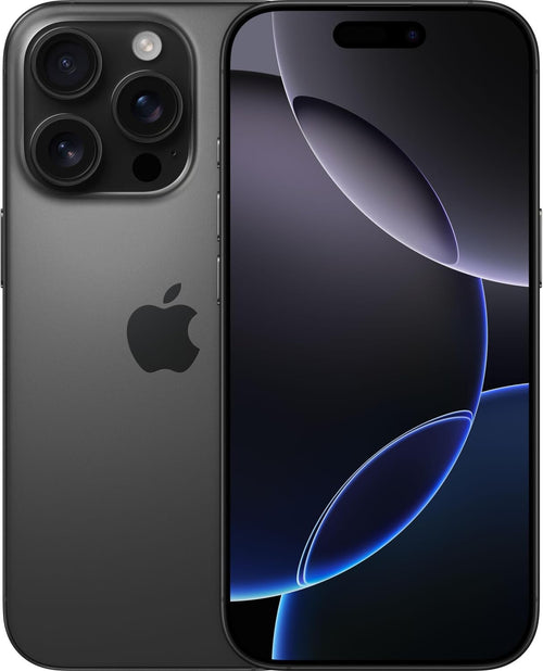 Apple iPhone 16 Pro 256 GB Titan Schwarz Generalüberholt