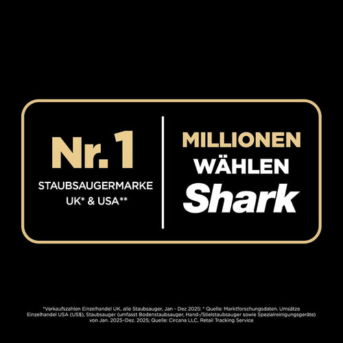 Shark PowerDetect Clean & Empty Akku-Staubsauger 70 Min Gold