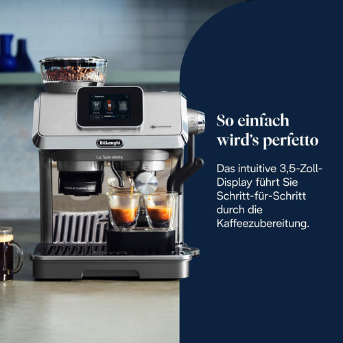 De'Longhi La Specialista Touch Espressomaschine Mit Mahlwerk 1450 W Metall