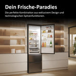 Haier HTW5620CNMP Kühl Gefrierkombination 414 L Dark Inox