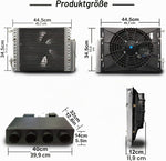 Gouku 12V Universal-Klimaanlage 3 kW Kühlleistung Schwarz
