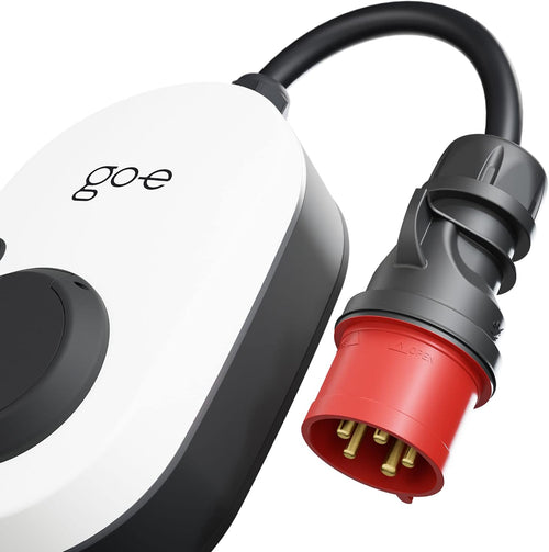 Go-e Charger Gemini Flex 22 kW Wallbox Stationär Und Mobil CEE Rot 32 A Typ 2 Dose WLAN RFID App