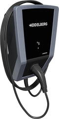 Heidelberg Connect.solar 11kW Wallbox Typ 2 7,5m Kabel Schwarz