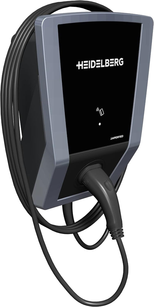 Heidelberg Connect.solar 11kW Wallbox Typ 2 7,5m Kabel Schwarz