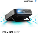 ViewSonic M2E Tragbarer LED Beamer Full-HD 1000 Lumen Weiß-Silber