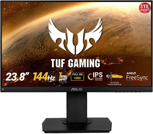 ASUS TUF Gaming VG249Q 60,5 cm 23 Zoll Monitor 144 Hz Full HD 1ms IPS Schwarz