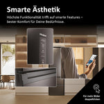 Haier HTW5620CNMP Kühl Gefrierkombination 414 L Dark Inox