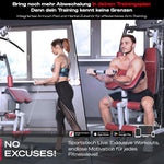 Sportstech Kraftstation HGX100 Multifunktions-Homegym 80 Kg Gewichtsblock