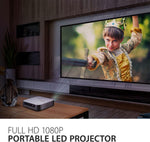 ViewSonic M2E Tragbarer LED Beamer Full-HD 1000 Lumen Weiß-Silber