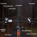 Gunai E-Mountainbike 29 Zoll 48V 15Ah 21 Gang Schwarz