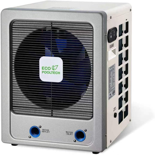 ECOPOOLTECH Inverter Pool Wärmepumpe EE50 6kW Titan Wärmetauscher
