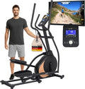 Skandika Crosstrainer Carbon P18 32 Widerstandsstufen 13 Programme LCD Schwarz