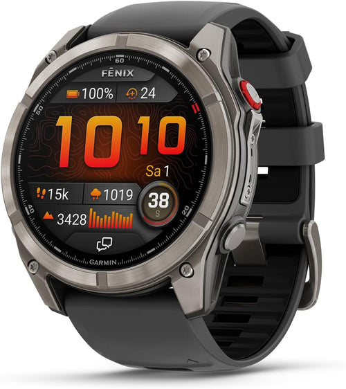 Garmin Fenix 8 Pro 51mm AMOLED Multisport-Smartwatch Graphit