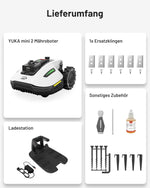 Mammotion YUKA Mini 2 800 LiDAR Mähroboter 800m² Ohne Begrenzungskabel