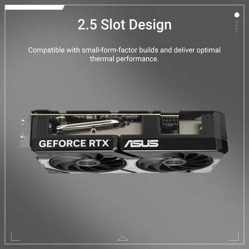 ASUS Dual GeForce RTX 5060 Ti OC Edition 16 GB GDDR7 Grafikkarte