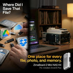 ZimaBoard 2 832 Mini NAS Kit Bundle Dual NVMe PCIe Intel N150 8GB RAM 2.5G LAN
