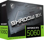 MSI Gaming RTX 5060 8G Shadow 2X OC Grafikkarte 8 GB GDDR7