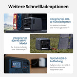 DJI Power 1000 Mini Tragbare Powerstation 1008 Wh Schwarz