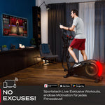 Sportstech CX700 Crosstrainer 24 Kg Schwungmasse 24 Widerstandsstufen Schwarz
