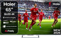 Haier S90GUF 65" QLED Smart-TV mit Fire TV, Freely, KI-Bildqualität, Sound by KEF, Dolby Atmos, MEMC, Gaming Accelerator, Bluetooth, HDMI 2.1