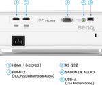 BenQ TK700 4K HDR Gaming Beamer 3200 Lumen Weiß