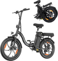 ZAZAWORK C16 E-Bike Klapprad 250 W 48 V 16 Ah 80-120 Km Schwarz