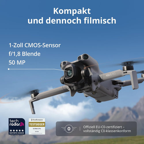 DJI Mini 5 Pro Fly More Combo Drohne 50 MP 4K 42 GB Schwarz