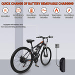 Gunai E-Mountainbike 29 Zoll 48V 15Ah 21 Gang Schwarz