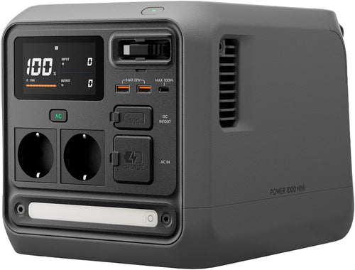 DJI Power 1000 Mini Tragbare Powerstation 1008 Wh Schwarz